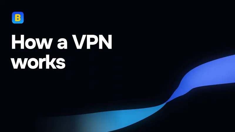How a VPN works