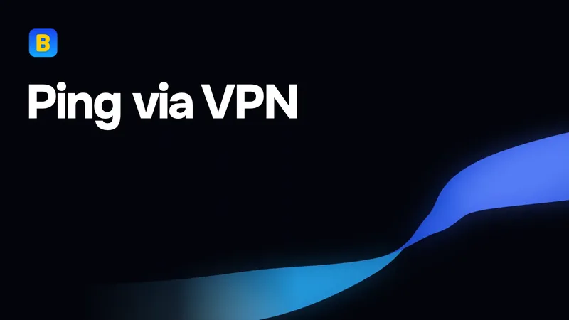 Ping via VPN